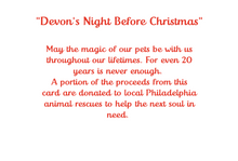 Load image into Gallery viewer, Back of Holiday Card