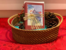 Load image into Gallery viewer, Holiday Cards- "Elroy and his Snow Man" 5x7 in. folded cards