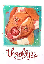 Load image into Gallery viewer, Thank You cards (dog edition)