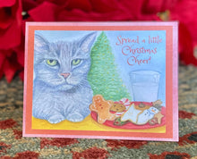 Load image into Gallery viewer, NEW! Holiday Cards- Devon says &quot;Spread Christmas Cheer&quot;