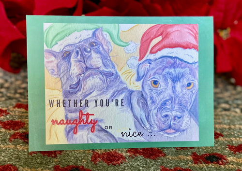 Front of 5x7 Holiday Card