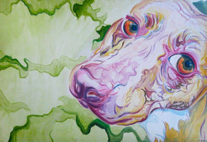 "Legacy of Lulu" giclee print made from an orginal painting